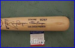 Tony Gwynn Autographed Louisville Slugger Game Issued Bat B267 PSA/DNA