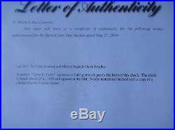 Ty Cobb Signed 1959 Personal Check Psa/dna Certified Authentic Autographed