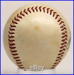 Ty Cobb Signed Autographed Baseball Bill Terry Hall Of Fame Ball Psa/dna Ac00508
