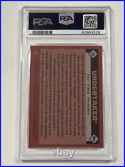 UNDERTAKER 2016 Topps WWE Heritage #39 Signed Auto PSA DNA