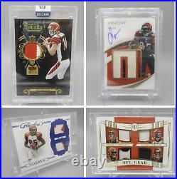 Ultimate Bengals Card Lot! Psa Graded #ed Autos Burrow Chase! Huge Hits 1/1