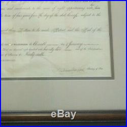 Ulysses S Grant signed Document PSA/DNA authenticated 1872
