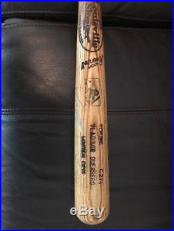VLADIMIR GUERRERO Game Used Autographed Louisville Slugger BAT Expos PSA/DNA