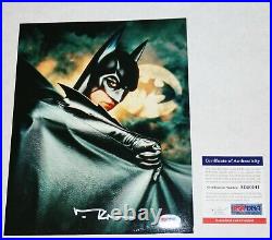 Val Kilmer Signed Batman Forever autographed 8X10 picture photo PSA JSA