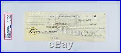 Vintage 1959 Marilyn Monroe Signed Check PSA/DNA Graded Authentic Autograph