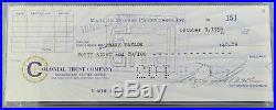 Vintage 1959 Marilyn Monroe Signed Check PSA/DNA Graded Authentic Autograph