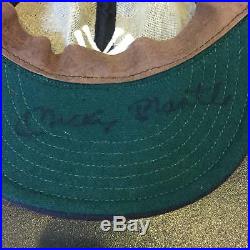 Vintage Mickey Mantle Signed Autographed New York Yankees Hat Cap PSA DNA COA