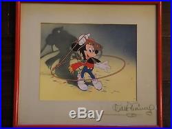 Walt Disney Signed Psa/dna Certified Limited 1950's Mickey Mouse Production Cel