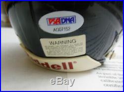 Walter Payton Signed Autographed Chicago Bears Mini Helmet PSA DNA LOA