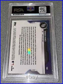 Wander Franco 2021 Topps Now Call Up #402 PSA/DNA Autographed Card PSA 10 AUTO