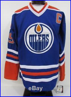 Wayne Gretzky Edmonton Oilers Autographed/Signed CCM Jersey PSA/DNA Letter 304