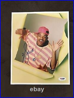 Will Smith Signed Autographed Fresh Prince 8X10 PSA/DNA Certified Rare
