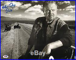 William Lucking Signed Sons of Anarchy 11x14 Photo PSA/DNA COA Autograph Picture