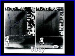 Willie Mays PSA DNA Signed 8x10 Photo Dodgers Autograph