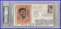Wilt Chamberlain Auto Autograph Signed First Day Cover Coa Psa Dna Lakers Hof