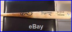 Wow! Manny Machado GAME USED & AUTOGRAPHED 2016 RAWLINGS BAT PSA/DNA 9