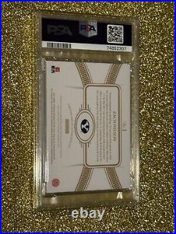 Zach Wilson Psa/dna 10 2021 Panini Flawless Clgt. #3 2 Color Patch Autograph Rc