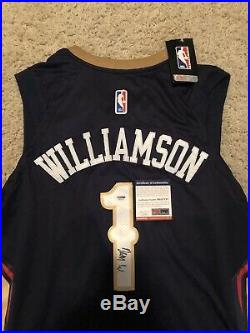 Zion Williamson Signed/Autographed Nba Jersey New Orleans Pelicans Psa/Dna Coa